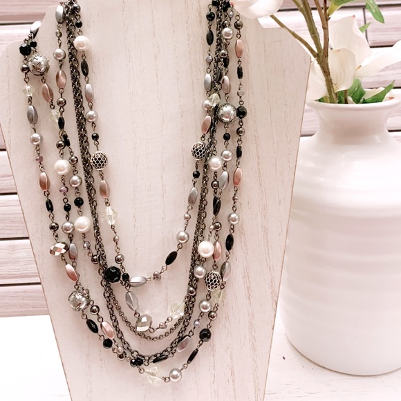 Lia Sophia Jewelry - Lia Sophia Beaded Layer Necklace
